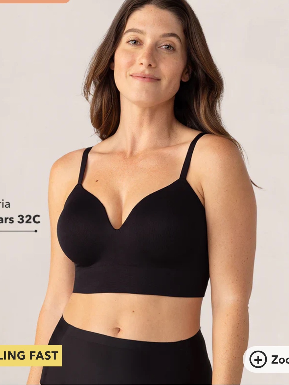 TRUEKIND Supportive Comfort Wireless Shaping Bra Black Women’s Size XL BRAND NEW